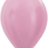Шар (12''/30 см) Розовый (409), перламутр, 50 шт.