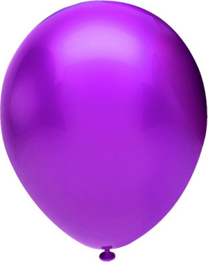 Шар (5''/13 см) Фиолетовый (910), металлик, 100 шт.